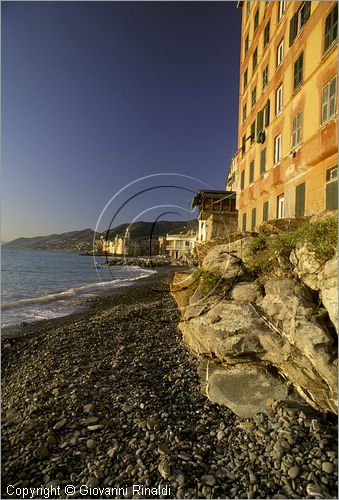 ITALY - LIGURIA - CAMOGLI (GE) - la spiaggia