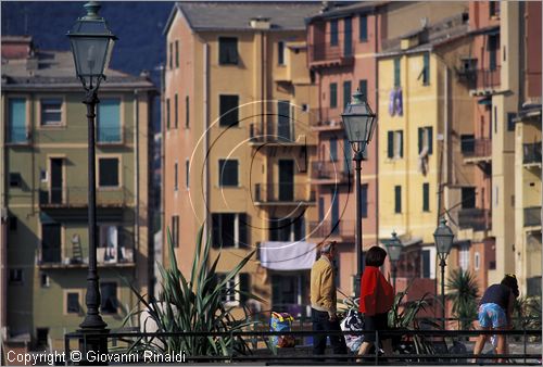 ITALY - LIGURIA - CAMOGLI (GE) - la passeggiata di via Garibaldi