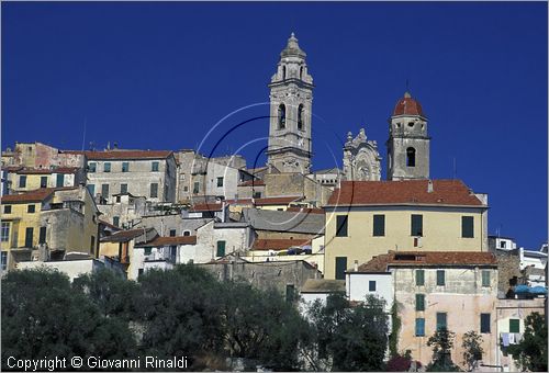 ITALY - LIGURIA - CERVO (IM) - veduta del borgo