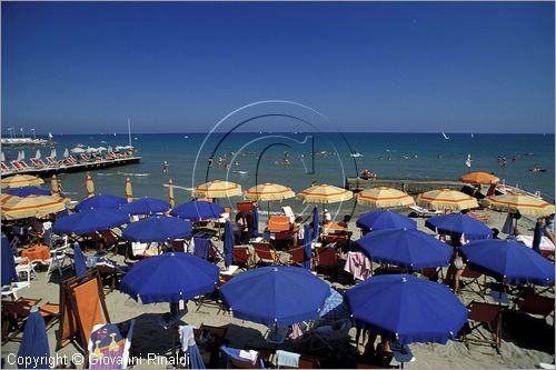 ITALY - LIGURIA - DIANO MARIMA (IM) - veduta della spiaggia