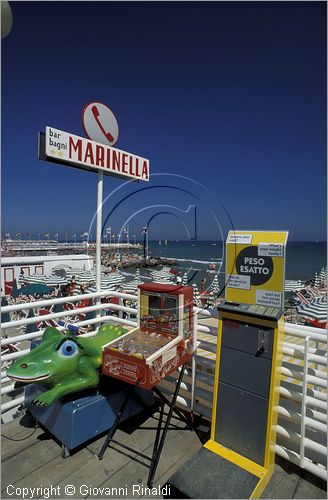 ITALY - LIGURIA - DIANO MARIMA (IM) - veduta della spiaggia