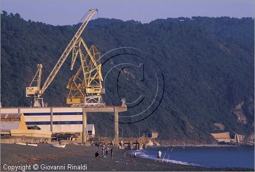 ITALY - LIGURIA - RIVA TRIGOSO (GE) - cantieri navali