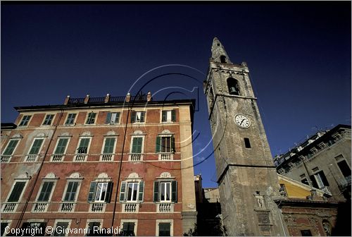 ITALY - LIGURIA - LERICI (SP) - Oratorio di San Rocco - il campanile