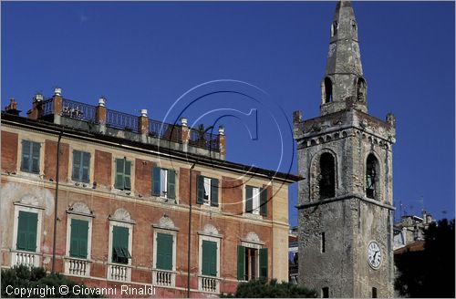 ITALY - LIGURIA - LERICI (SP) - Oratorio di San Rocco - il campanile