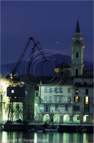 ITALY - LIGURIA - IMPERIA (ONEGLIA) - veduta del porto