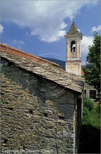 ITALY - LIGURIA - BORGOMARO (IM) - la chiesetta di San Lazariu (Nazario e Celso)