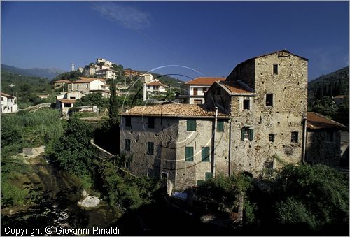 ITALY - LIGURIA - DOLCEDO (IM) - veduta del borgo