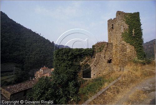 ITALY - LIGURIA - ISOLABONA (IM) - ruderi del castello