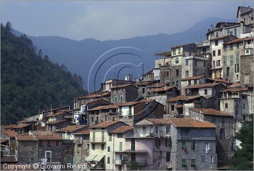 ITALY - LIGURIA - PIGNA (IM) - veduta del borgo