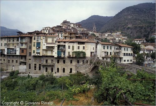 ITALY - LIGURIA - PIGNA (IM) - veduta del borgo