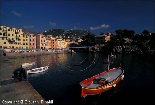 ITALY - LIGURIA - NERVI (GE) - veduta del porto