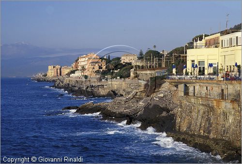 ITALY - LIGURIA - NERVI (GE) - passeggiata lungomare Anita Garibaldi