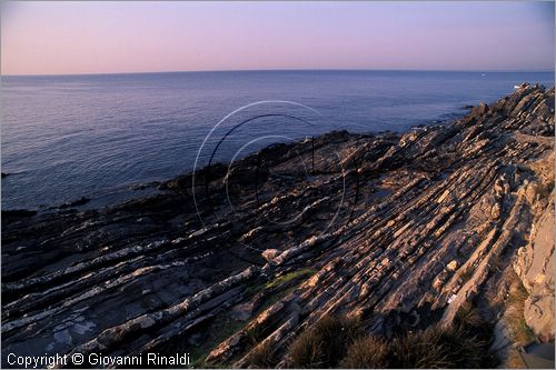 ITALY - LIGURIA - NERVI (GE) - veduta della scogliera a levante del porto