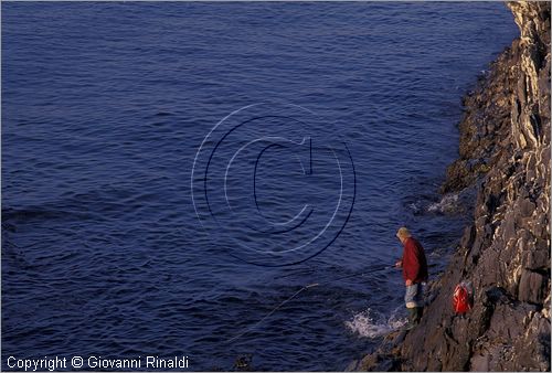 ITALY - LIGURIA - NERVI (GE) - veduta della scogliera a levante del porto