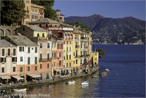 ITALY - LIGURIA - PORTOFINO (GE) - scorcio sulla Calata Marconi