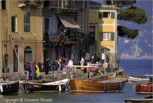 ITALY - LIGURIA - PORTOFINO (GE) - scorcio sulla Calata Marconi