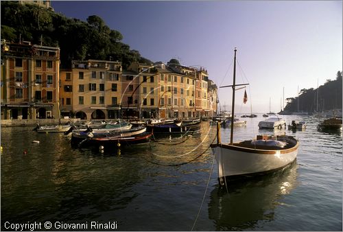 ITALY - LIGURIA - PORTOFINO (GE) - veduta del porto