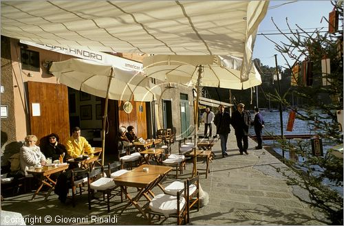 ITALY - LIGURIA - PORTOFINO (GE) - Calata Marconi - american bar Lo Scafandro