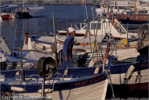 ITALY - LIGURIA - SANTA MARGHERITA LIGURE (GE) - il porto dei pescatori