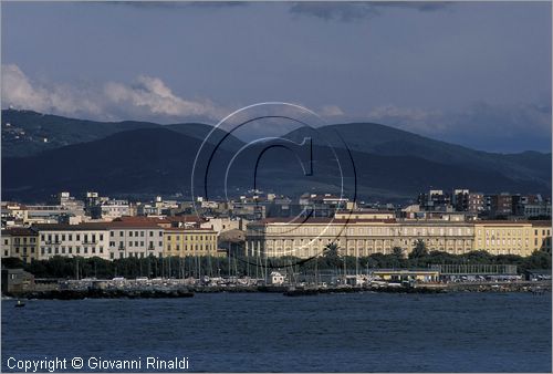 ITALY - TUSCANY - TOSCANA - LIVORNO - veduta dal mare