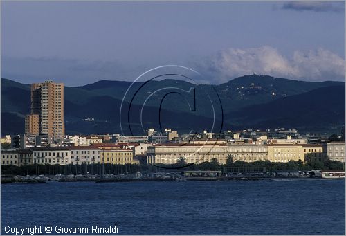 ITALY - TUSCANY - TOSCANA - LIVORNO - veduta dal mare