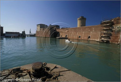 ITALY - TUSCANY - TOSCANA - LIVORNO - Porto Mediceo - La Vecchia Darsena e la Fortezza Vecchia