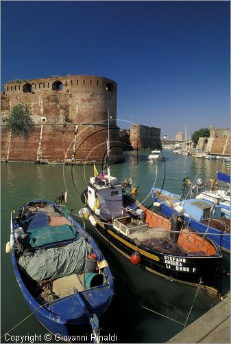 ITALY - TUSCANY - TOSCANA - LIVORNO - Porto Mediceo - La Vecchia Darsena e la Fortezza Vecchia