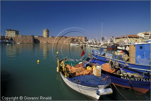 ITALY - TUSCANY - TOSCANA - LIVORNO - Porto Mediceo - La Vecchia Darsena e la Fortezza Vecchia