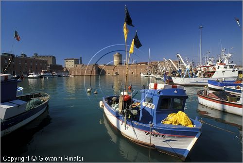 ITALY - TUSCANY - TOSCANA - LIVORNO - Porto Mediceo - La Vecchia Darsena e la Fortezza Vecchia