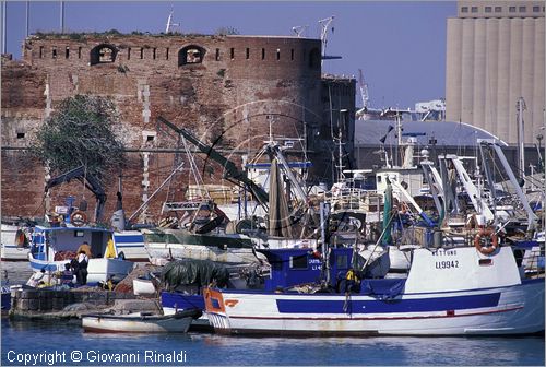 ITALY - TUSCANY - TOSCANA - LIVORNO - Porto Mediceo - La Vecchia Darsena - la Fortezza Vecchia