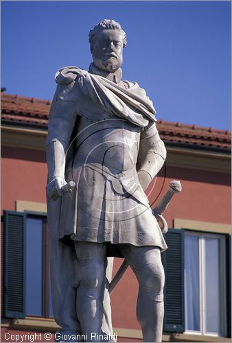 ITALY - TUSCANY - TOSCANA - LIVORNO - monumento a Ferdinando I (1607) chiamato dei Quattro Mori