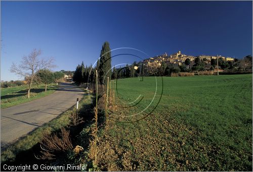 ITALY - TUSCANY - TOSCANA - Casale Marittimo (PI) - veduta del borgo