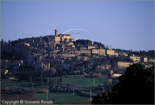 ITALY - TUSCANY - TOSCANA - Casale Marittimo (PI) - veduta del borgo