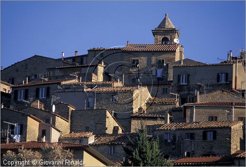 ITALY - TUSCANY - TOSCANA - Casale Marittimo (PI) - veduta del borgo