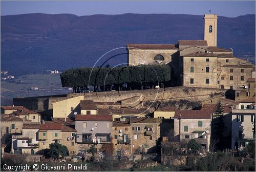 ITALY - TUSCANY - TOSCANA - Guardistallo (PI) - veduta del borgo