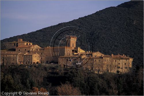 ITALY - TUSCANY - TOSCANA - Querceto (PI) - veduta del borgo