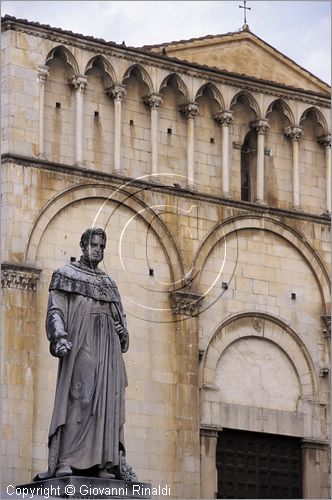 ITALY - TUSCANY - TOSCANA - Pietrasanta (LU) - Piazza del Duomo - Monumento a Leopoldo II