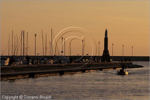 ITALY - TUSCANY - TOSCANA - VIAREGGIO (LU) - veduta al tramonto del Canale Burlamacca