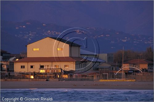 ITALY - TUSCANY - TOSCANA - VIAREGGIO (LU) - veduta al tramonto