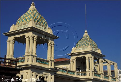 ITALY - TUSCANY - TOSCANA - VIAREGGIO (LU) - Gran Caff Margherita - architettura liberty del Belluomini e Chini