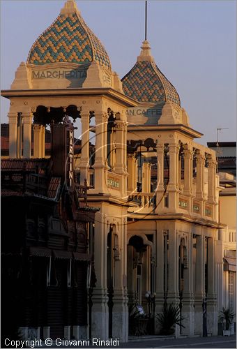 ITALY - TUSCANY - TOSCANA - VIAREGGIO (LU) - Gran Caff Margherita - architettura liberty del Belluomini e Chini