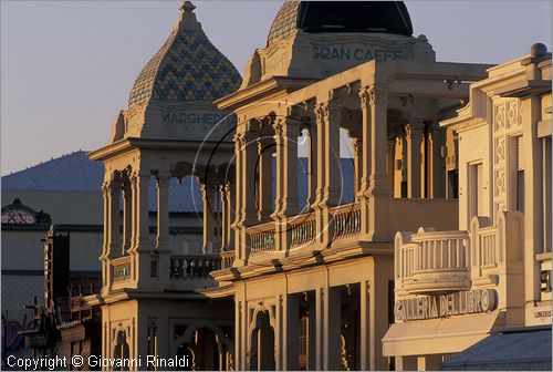 ITALY - TUSCANY - TOSCANA - VIAREGGIO (LU) - Gran Caff Margherita - architettura liberty del Belluomini e Chini