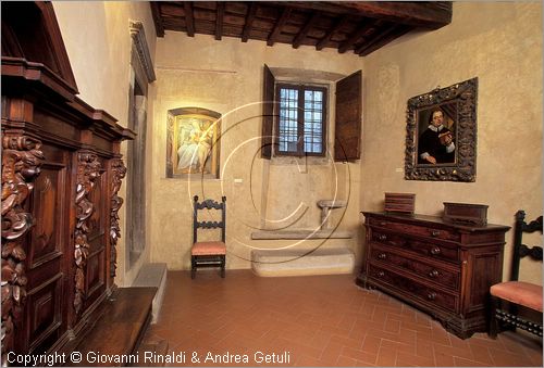 ITALY - ANGHIARI (AR) - Museo Statale di Palazzo Taglieschi - veduta della sala XI