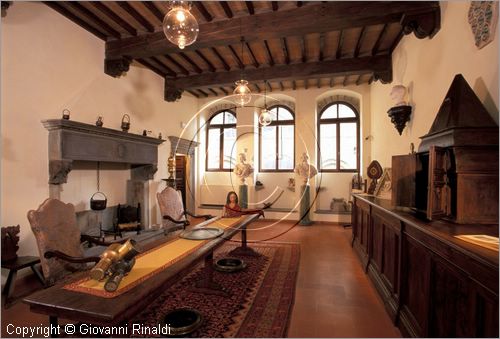ITALY - AREZZO
Casa Museo Ivan Bruschi
secondo piano terra: Sala del Camino
veduta della sala