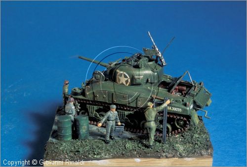 ITALY - Calenzano (FI)
Museo del Soldatino e della Figurina Storica
Carro USA Medium Tank M4A1 Sherman (1944)
