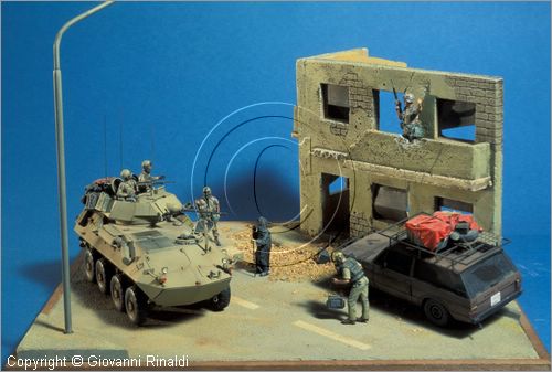 ITALY - Calenzano (FI)
Museo del Soldatino e della Figurina Storica
Marines USA a Bassora (guerra del Golfo 1991)