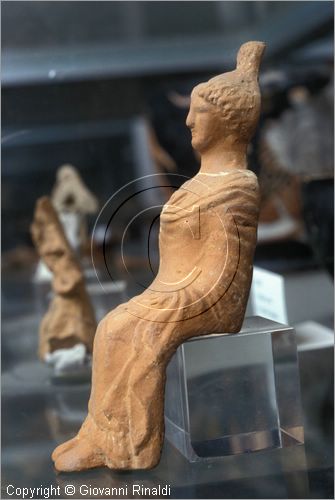 ITALY - CASTROVILLARI (CS)
Museo Civico Archeologico
statuetta fittile votiva da Vescovado