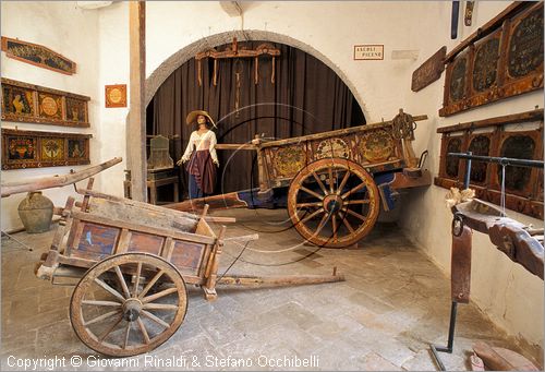 ITALY - FILOTTRANO (AN) - Museo del Biroccio Marchigiano e raccolta C. Beltrami di attrezzi agricoli marchigiani nel Palazzo Lucchetti - Sala IV: provincia di Ascoli Piceno e Macerata