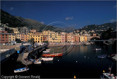 ITALY - NERVI (GE) - veduta del porto