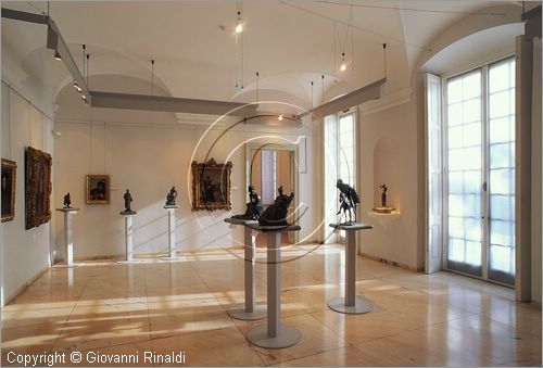 ITALY - NERVI (GE) - Villa Grimaldi Fassio - Raccolte Frugone - sala della scapigliatura e della belle epoque